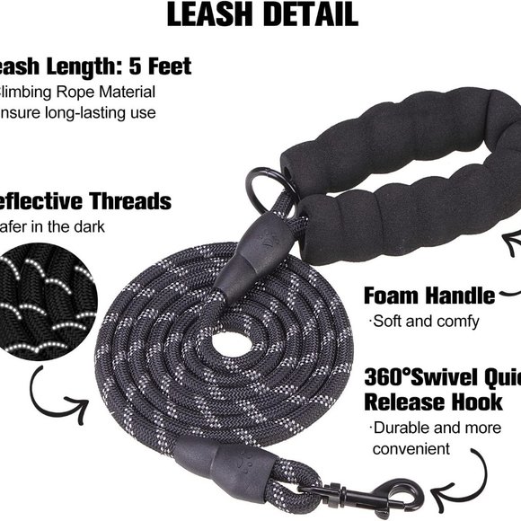 Small Dog Harness and Leash Set, Step-in Breathable Reflective Puppy Cat Dog - Picture 4 of 5